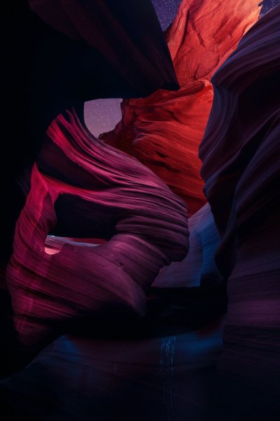 Low-light landscape photography