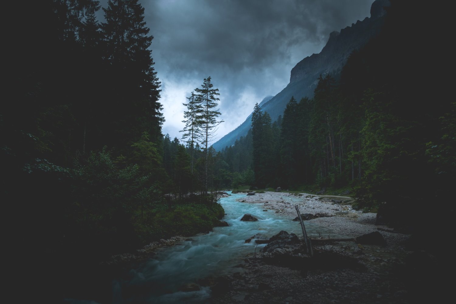 Low-light landscape photography