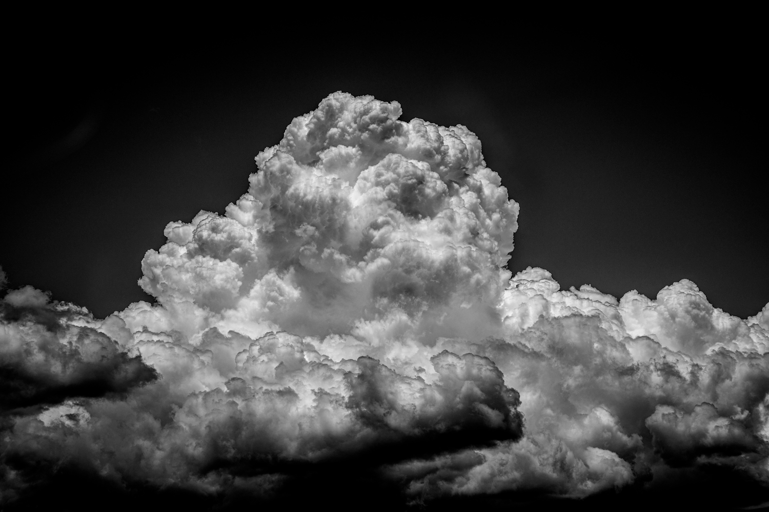 rule of space in photography clouds